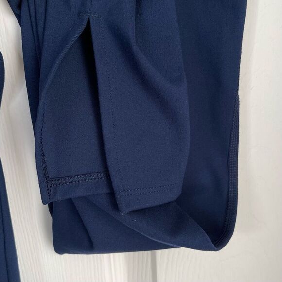 90 Degree by Reflex Adele Hi-Rise Split Hem Tight (Navy Blue) - XS - Picture 4 of 11